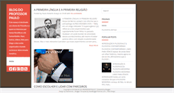 Desktop Screenshot of professor-paulo.com