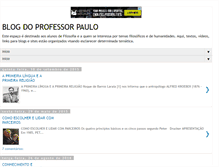 Tablet Screenshot of professor-paulo.com